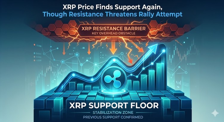 XRP Consolidates Above $1.4350 After Recovery, Faces Key Resistance at $1.4620
