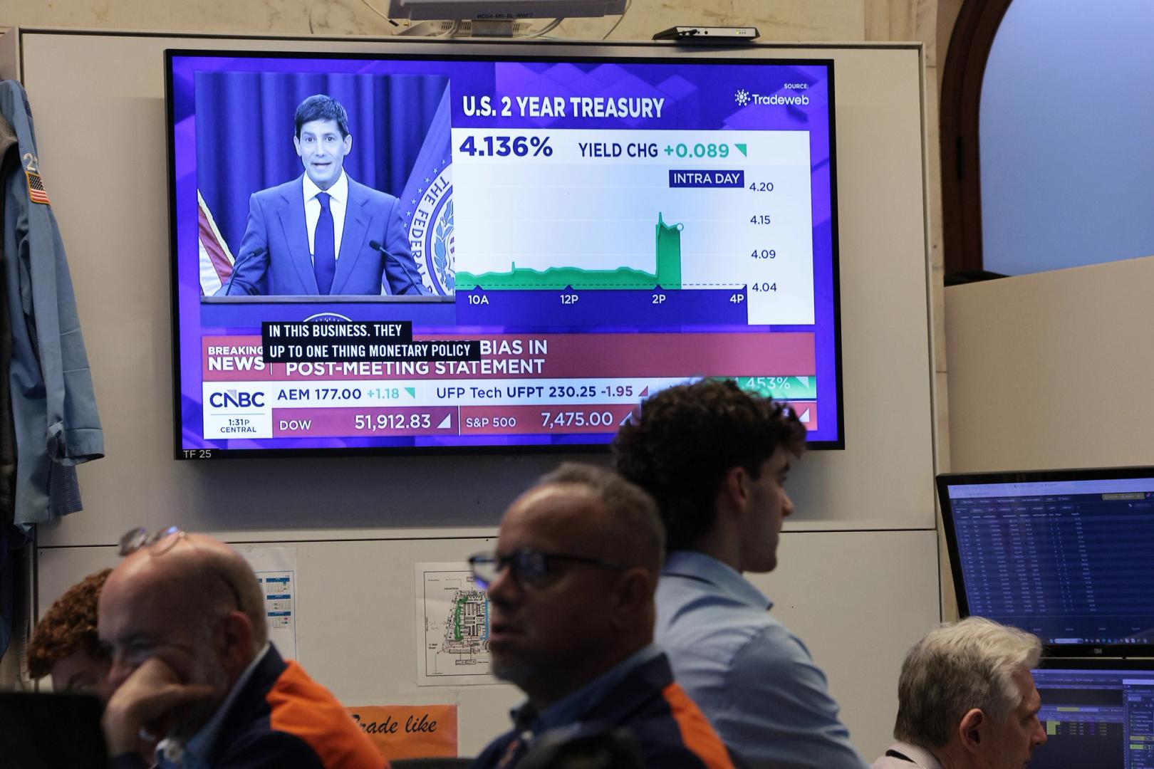 Bitcoin Drops, Yields Rise After Jobs Report, But Fed Odds Stay Flat
