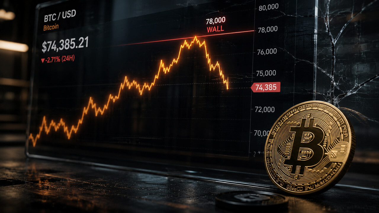 Bitcoin Slips Below $75,000 Again as May Options Expiry Looms