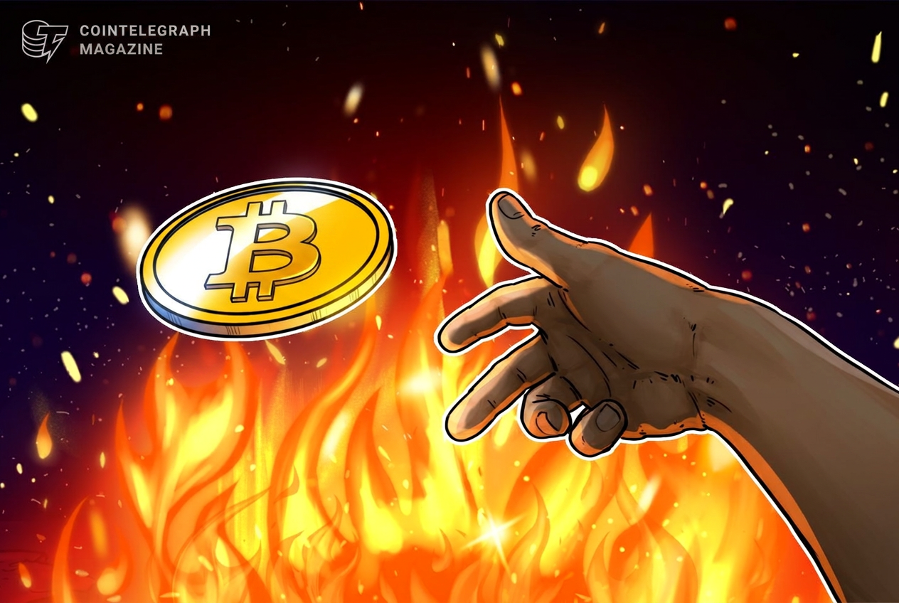 Bitcoin OG Burns 20 BTC Worth $1M, Leaves No Explanation
