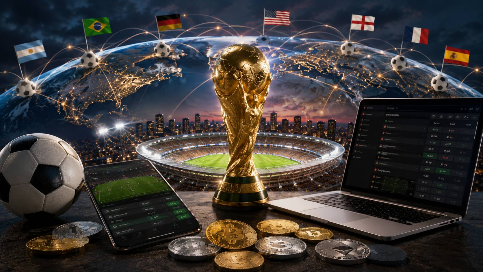 Crypto Sportsbooks Position for Record-Breaking World Cup 2026 Betting