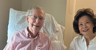 Mitch McConnell Discharged from Hospital, Senate Return Uncertain