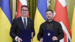 UK toasts missile blueprints to Ukraine; Putin warns of attacks on drone factories