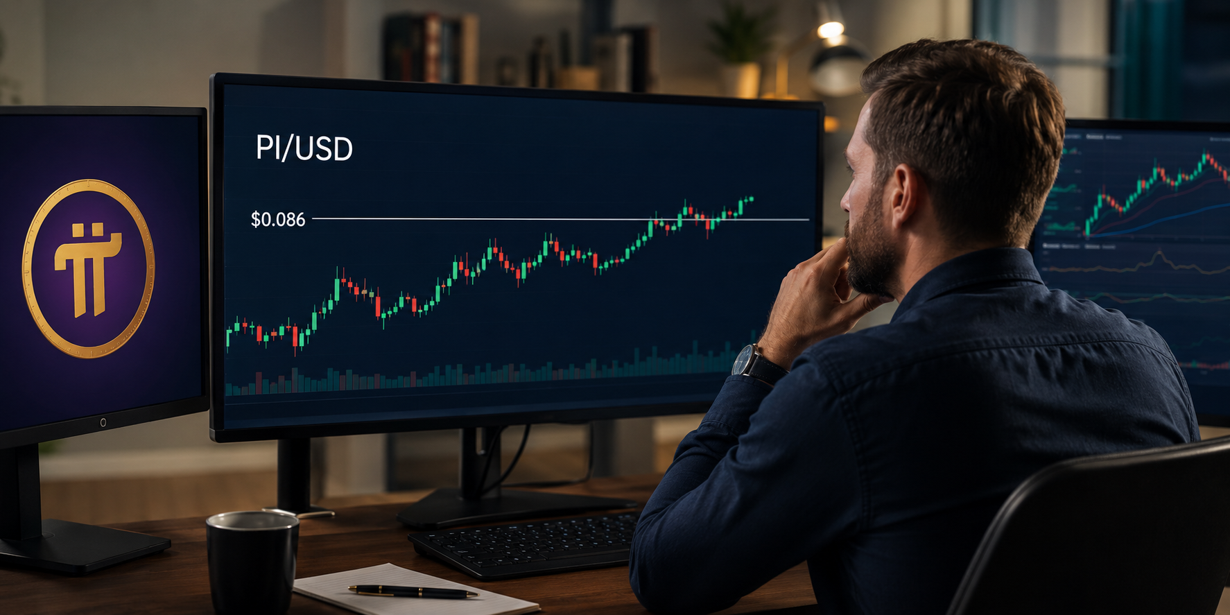 Pi Network Holds Support at $0.0839, Node 0.6.2 Released