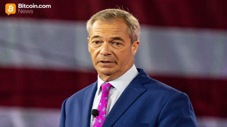 UK Watchdog Probes Nigel Farage Over Undisclosed $6.3M Crypto Gift From Investor Christopher Harborne