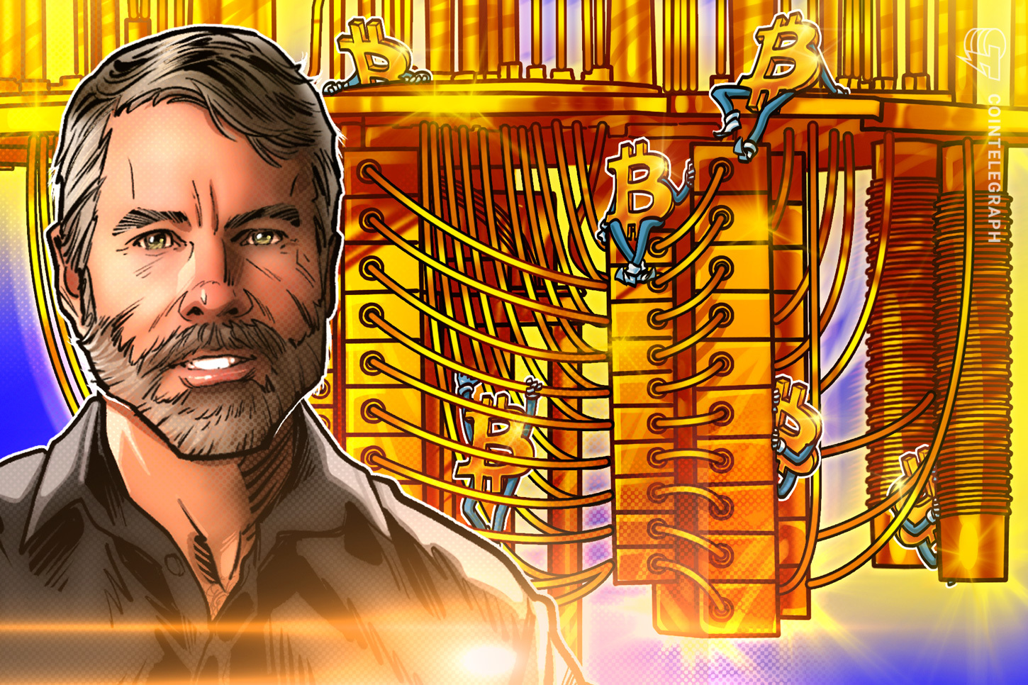 Michael Saylor: Bitcoin Doesn't Need Staking or Inflation, Proposes Five-Layer Digital Asset Stack