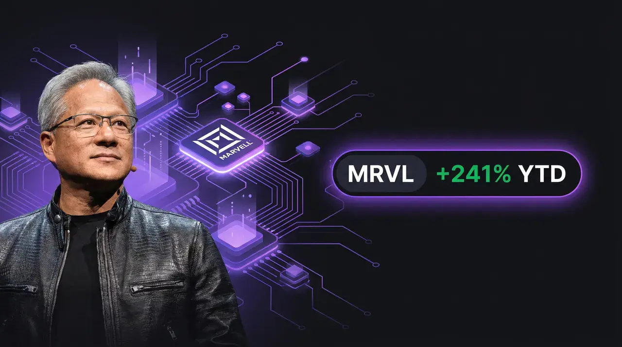 Marvell Stock Surges Past $300 After Jensen Huang's 'Trillion-Dollar' Endorsement