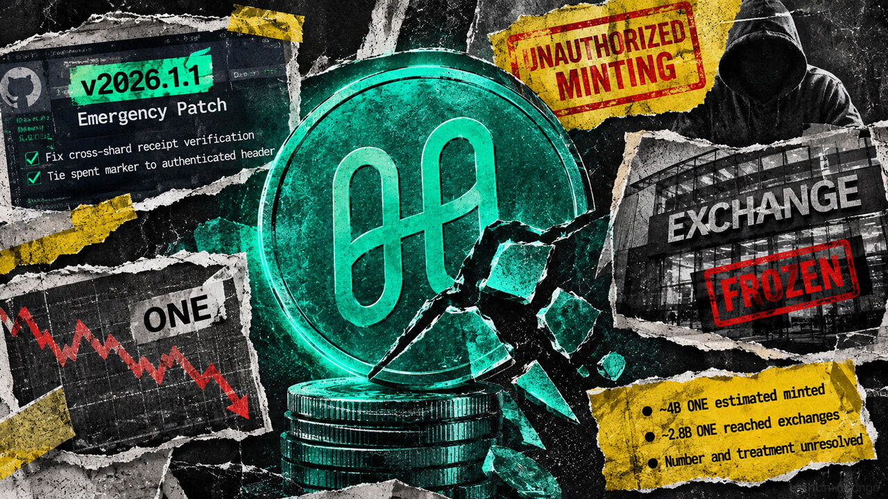 Harmony Rushes Out Emergency Patch After Unauthorized ONE Mint