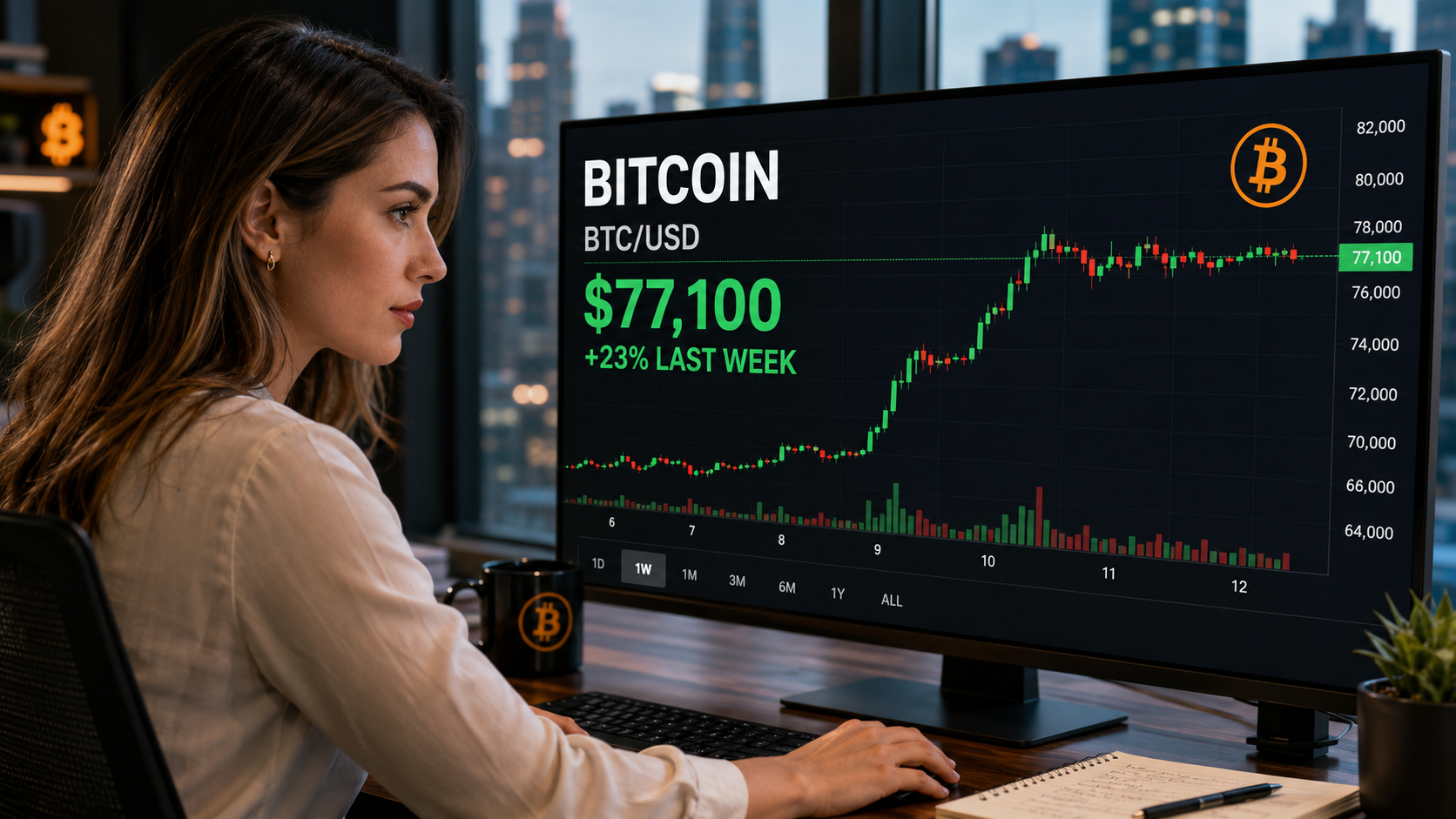 Bitcoin Posts Best Week Since March 2023 as ETF Inflows Hit $1.9B