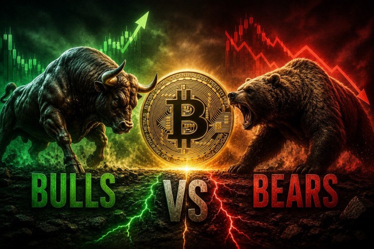 Bitcoin Sheds 22% in a Month as Descending Trendline Tightens Grip