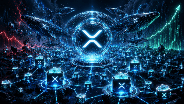 XRP Whale Count Hits Record 332,230 as Accumulation Outlasts Price Slump