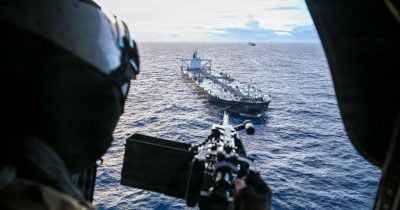 US Central Command Fires on Oil Tanker Near Iran, Resuming Naval Blockade