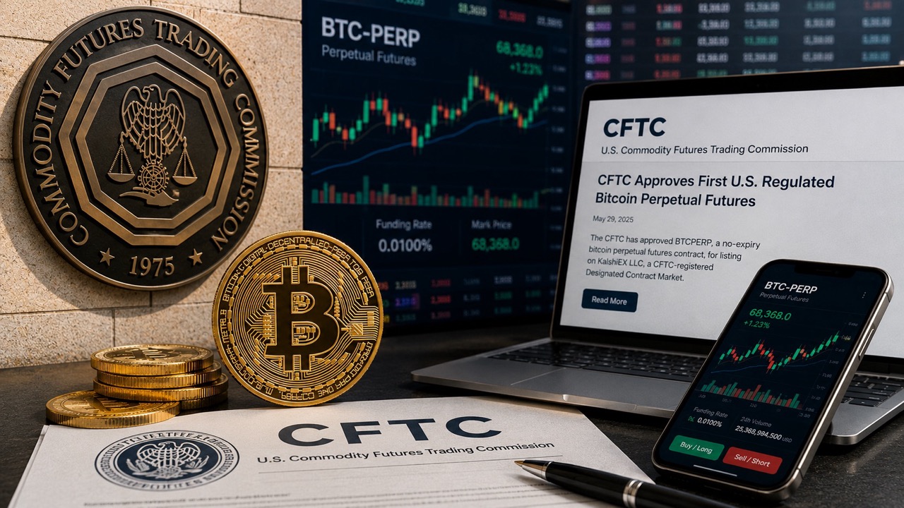 CFTC Approves Kalshi Bitcoin Perpetual Futures, Grants Coinbase Deribit No-Action Relief