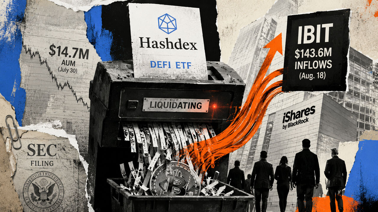 Hashdex Winds Down $14.7M Bitcoin ETF as IBIT Draws $143.6M in a Day