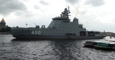 Ukraine Sinks Russian Patrol Ship Near Putin's Compound Using Naval Drone