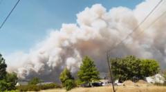 Washington Wildfires Force Evacuations, Knock Out Power to Crypto Mining Hub