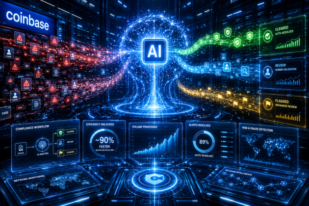 Coinbase Says AI Slashed Compliance Times by 90% as Exchange Cuts 700 Jobs