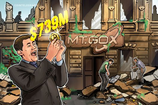 Mt. Gox Moves $739M in Bitcoin from Cold Wallets for First Time Since March