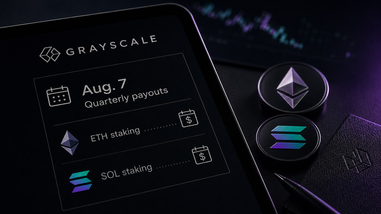 Grayscale Plans Quarterly Cash Payouts from Staking ETFs