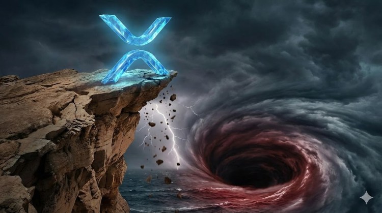 XRP Retreats from $1.3740 High as Bearish Trend Line Forms