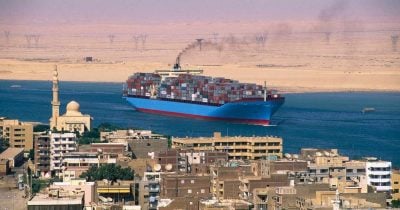 Drone Strike Hits Gas Tankers Near Suez Canal, Raising Energy Security Fears