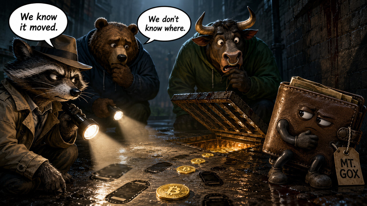 Mt. Gox Trustee Transfers 10,422 Bitcoin Amid Market Slide