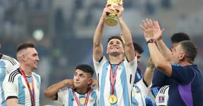 Julian Alvarez Trains With Argentina as Crypto Sponsorships Cool for World Cup