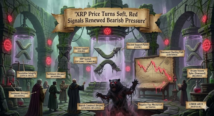 XRP Falls Below $1.150 as Technical Indicators Signal Bearish Shift