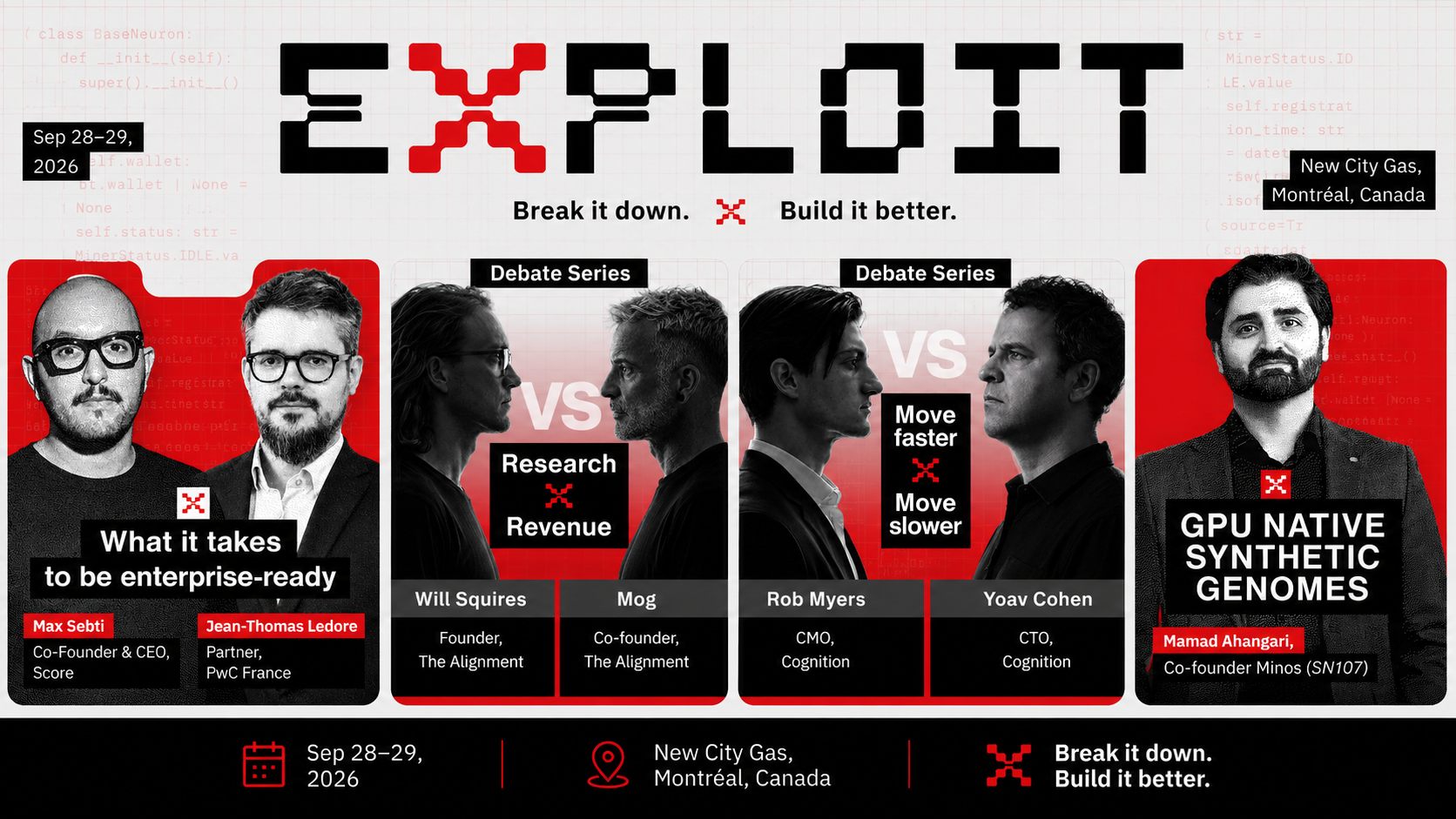 Bittensor's Exploit Summit 2026 Set for Montreal in September
