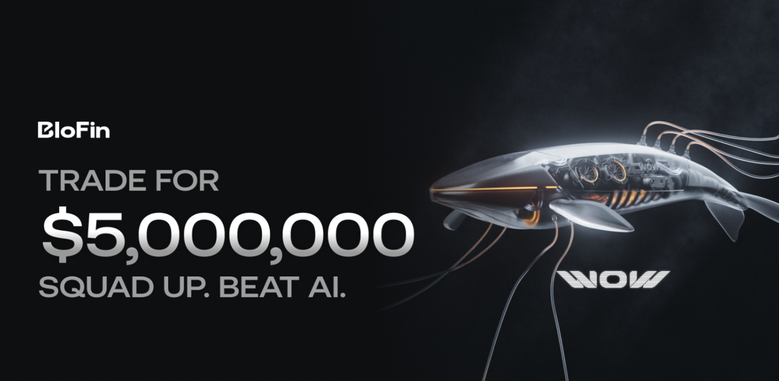 BloFin Launches WOW 2026 Grand Prix With $5M USDT Prize Pool, Human vs AI Trading Showdown