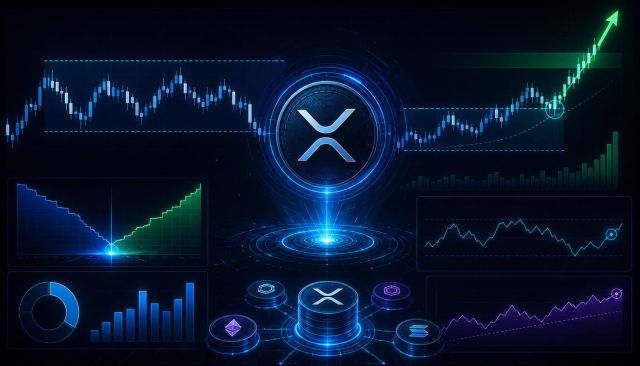 売り圧力が弱まり、XRPは1.45ドル付近で狭いレンジを維持