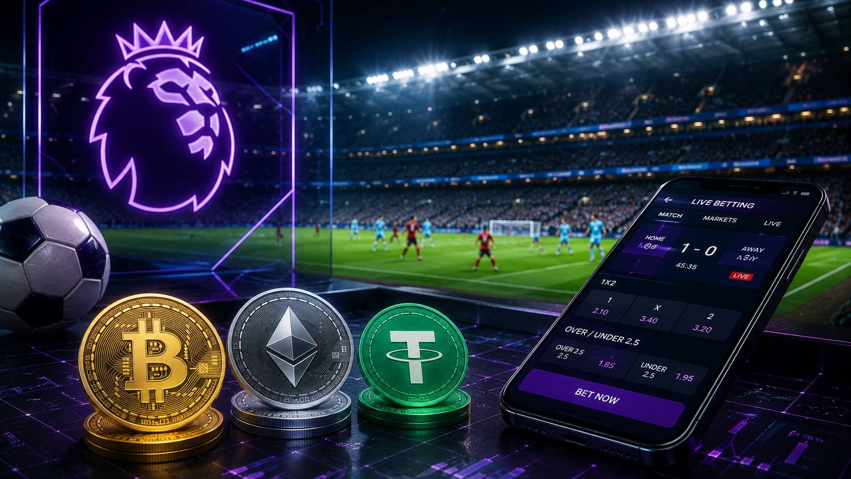 Premier League Season Kicks Off August 21, Crypto Betting Platforms Ready for New Campaign