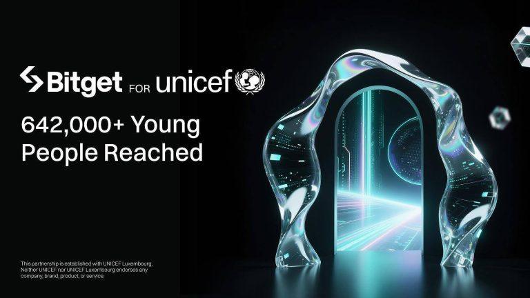 Bitget Extends UNICEF Game Changers Partnership with Financial Literacy, AI Focus