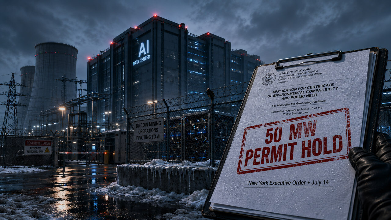 New York Halts Large Data Center Permits, Citing Power and Environmental Concerns
