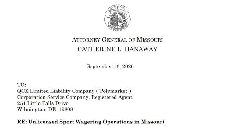 Missouri Orders Polymarket, Kalshi and Four Rivals to Stop Taking Sports Bets