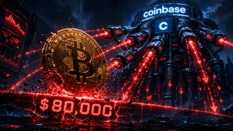 Bitcoin Dips Below $80K as Coinbase Premium Gap Turns Negative