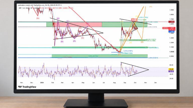 XRP Sinks Below $1.65 as Tightening Range Points to a Decisive Move