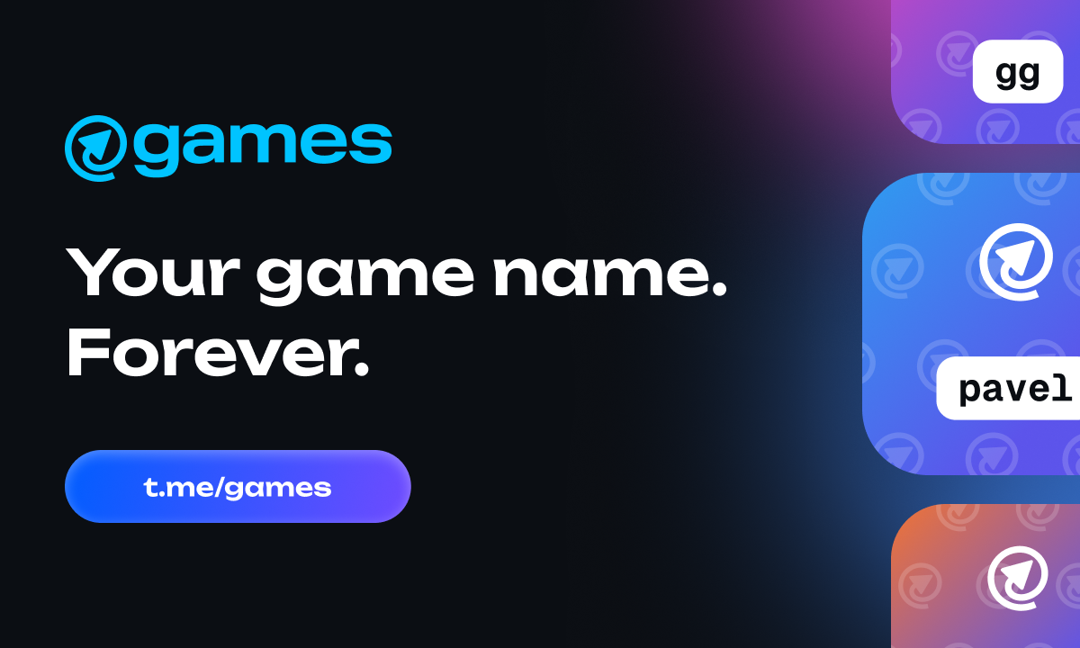@games Launches NFT Naming Service on TON, Tying Game Achievements to Names