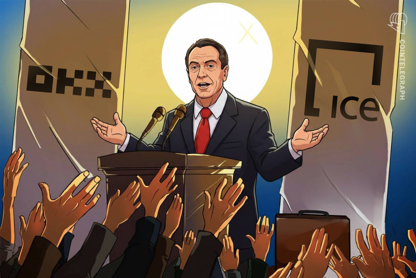 Andrew Cuomo to Lead OKX-ICE Joint Venture Bridging TradFi and Crypto