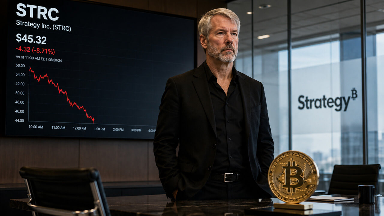 Strategy's STRC Preferred Stock Drops 17% Below Stated Value, Saylor's Bitcoin Sale Fuels Credibility Questions