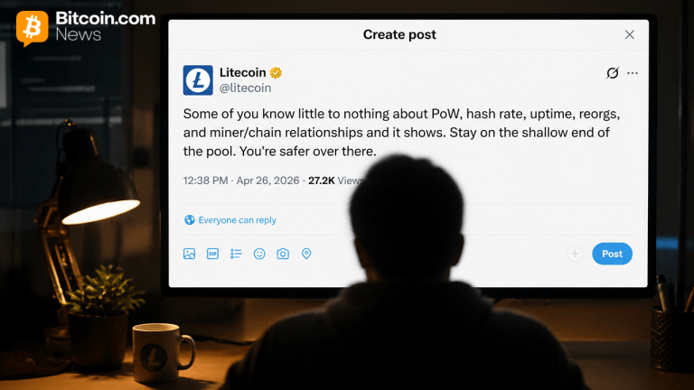 Litecoin Chain Reorganized After MWEB Exploit, Team Responds with 'Stay on the Shallow End' Remark