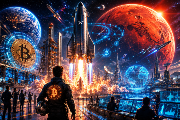 F2Pool Co-Founder Chun Wang Named First Crew Member for SpaceX Mars Mission