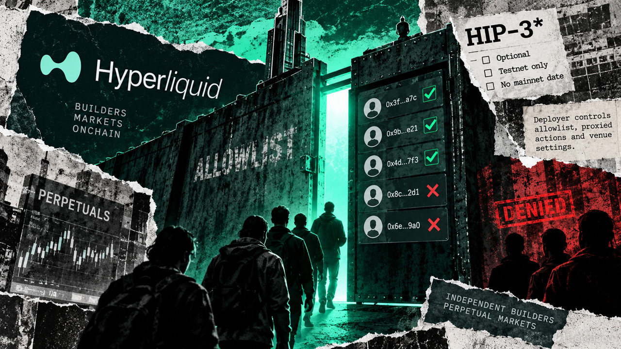 Hyperliquid Adds Optional Wallet Allowlists for Builder Markets via HIP-3* Testnet Extension