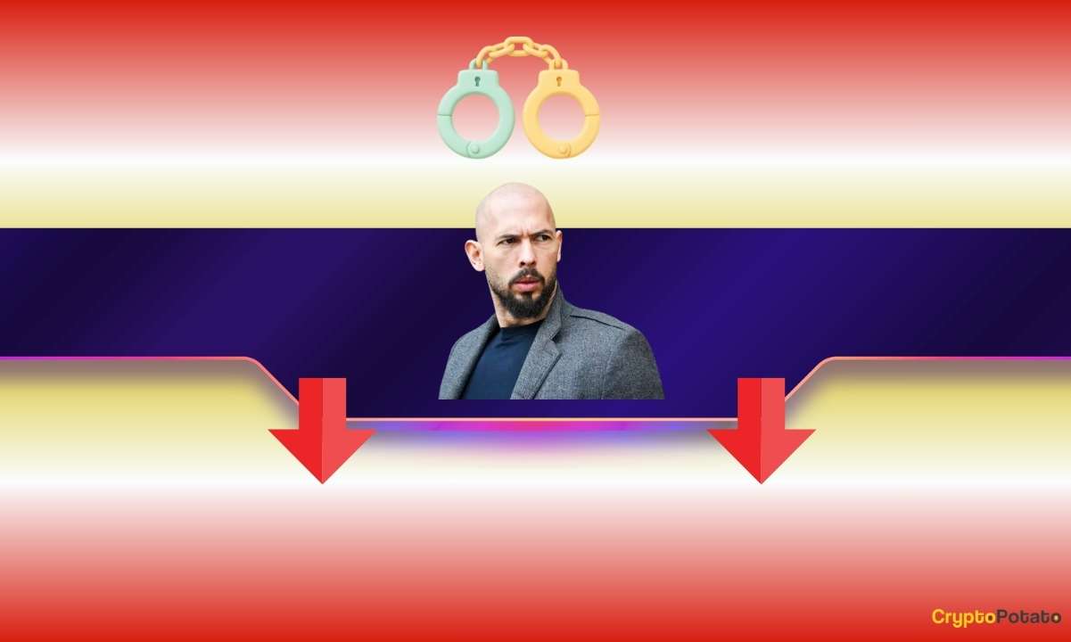 Andrew Tate Arrested in Romania; DADDY Meme Coin Plunges 40%
