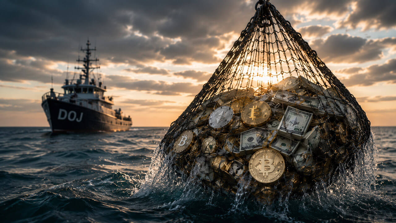 DOJ Files Civil Forfeiture Complaints for $26.4M in Crypto Tied to Fraud Rings