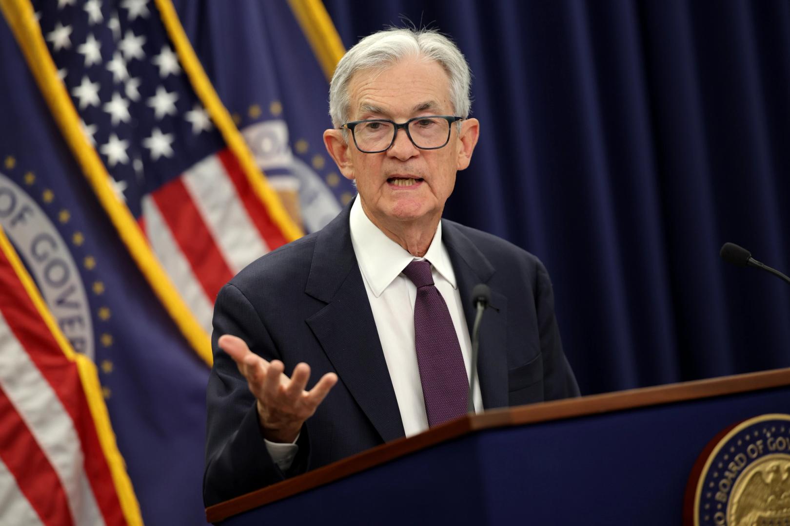 Federal Reserve Unchanged Rates as Powell Steps Down