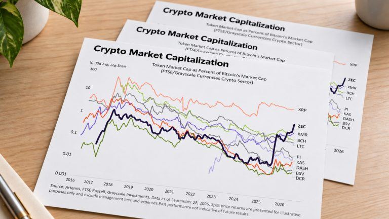 Grayscale Flags XRP's $120B Scale as Zcash Closes In on Bitcoin's Value