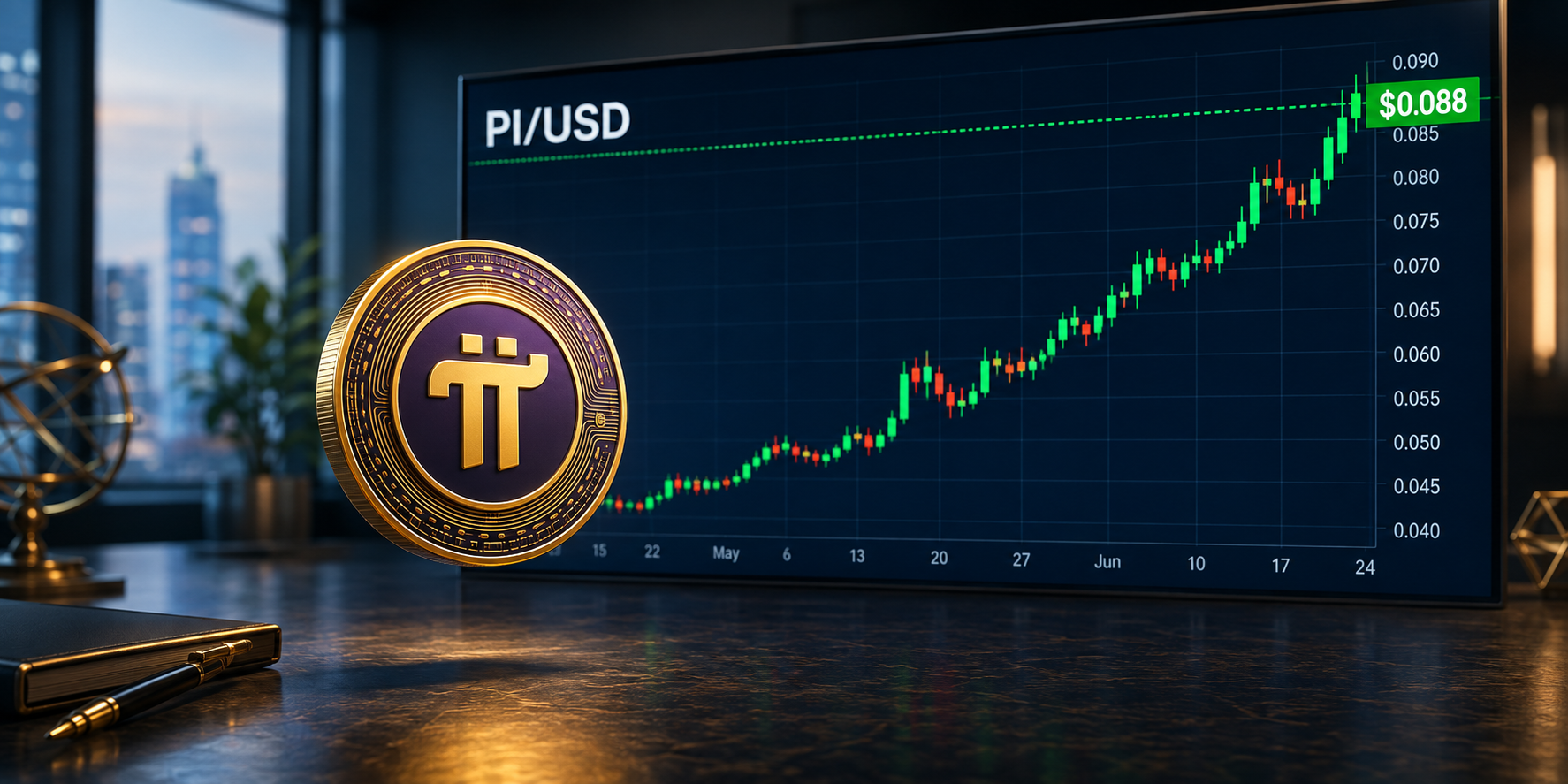 Pi Network Partners With RoboPay for Robot Services Payments as Token Tests Key Resistance