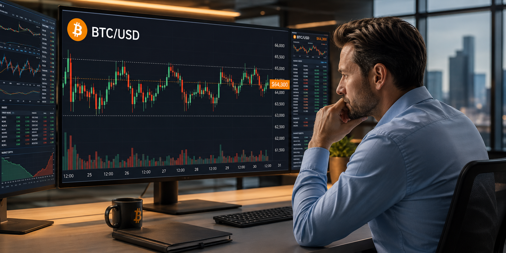 Bitcoin Slips Below Key Averages as ETF Outflows End Five-Day Streak