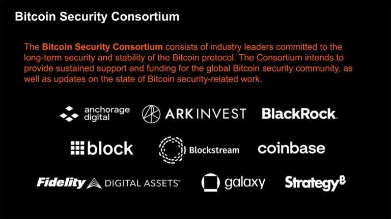 BlackRock, Coinbase, and Seven Others Form $15M Bitcoin Security Alliance